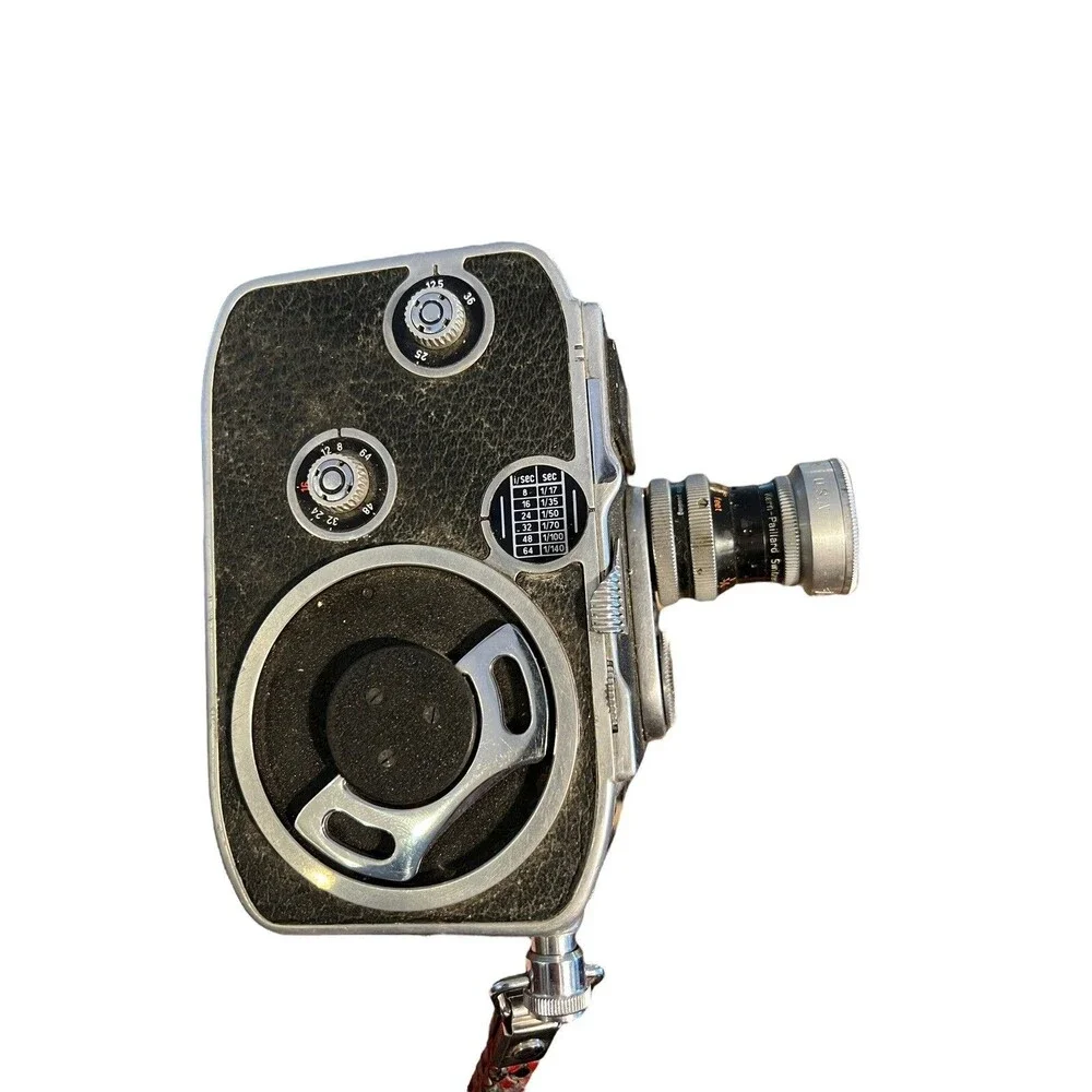 Paillard-Bolex B8 8mm Movie Camera Original Box Some Accessories 1 Cine Kern